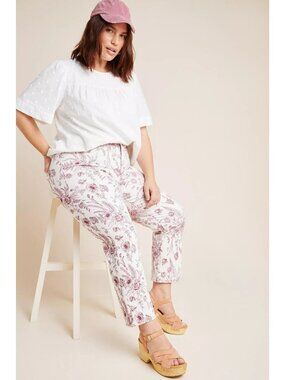 dl1961 mara ankle high rise instasculpt straight botanical- 20W